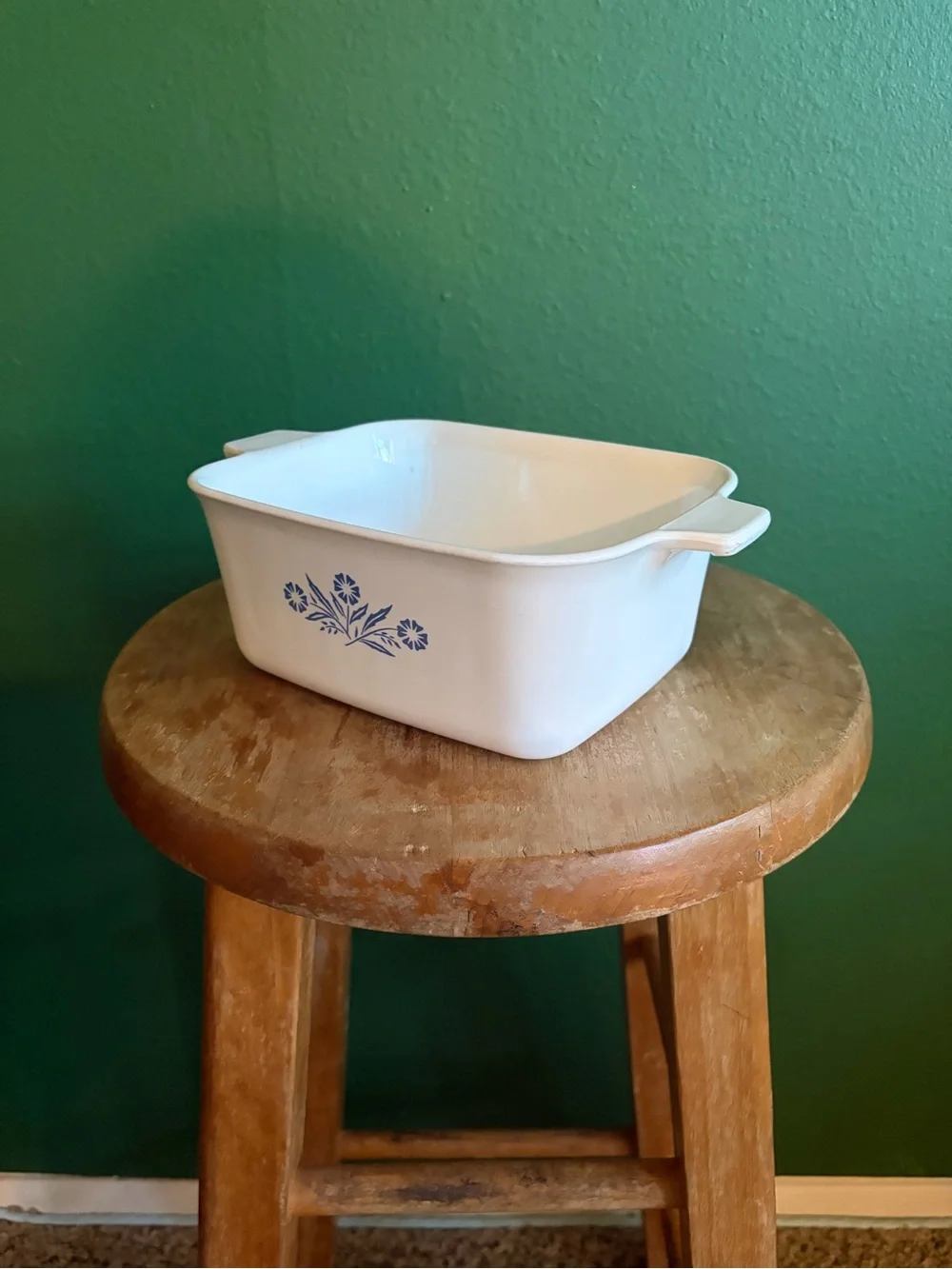 Corning Blue Cornflower casserole dish 1.5 quart